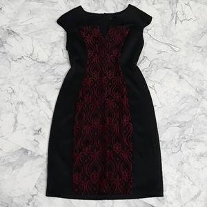 Elegant professional hourglass sleeveless v neck